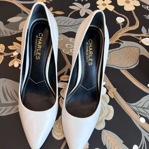 Charles by Charles David Women's White Heels size 6